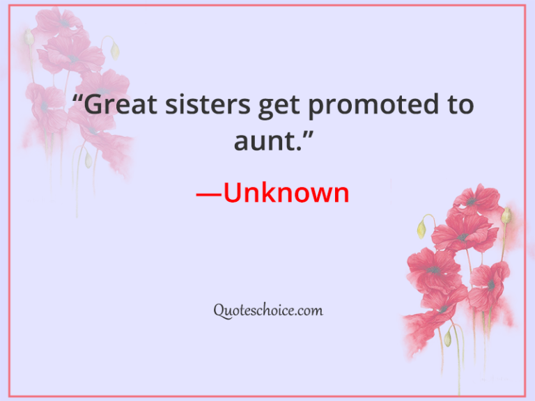 Happy Mother’s Day Quotes For An Aunt